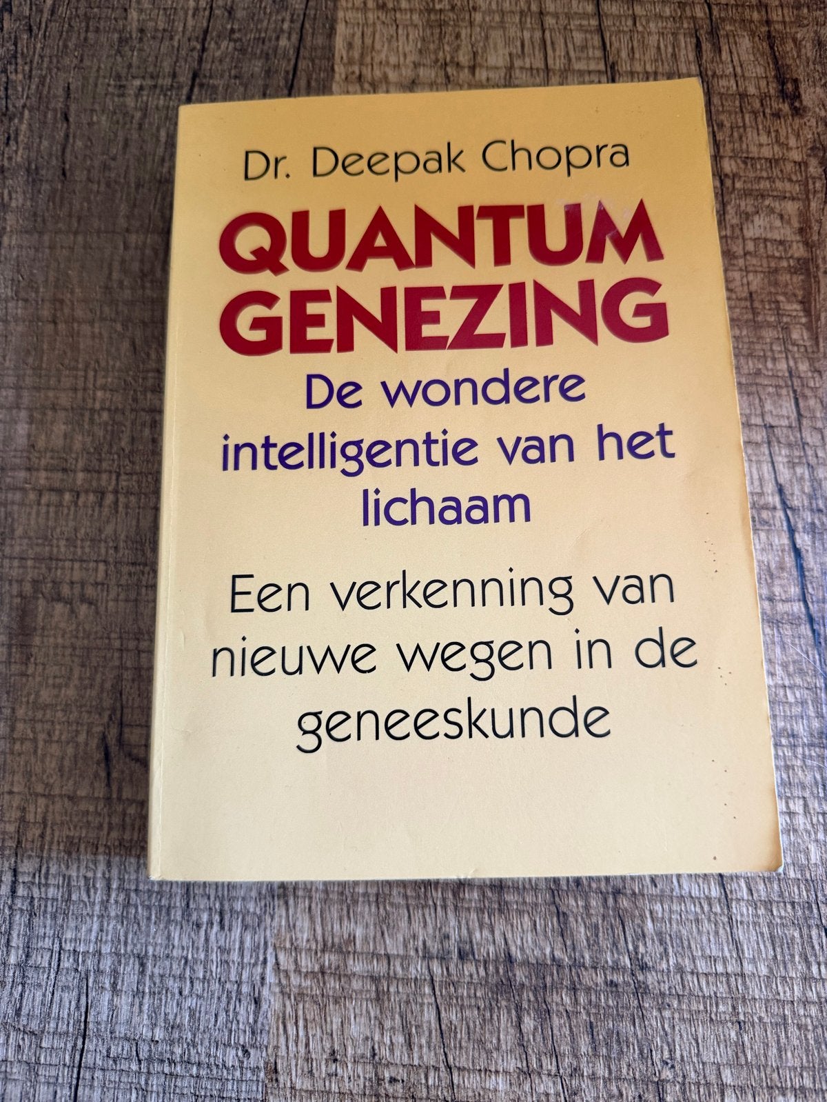 Quantum Genezing, Ophalen of Verzenden, Gelezen, Achtergrond en Informatie