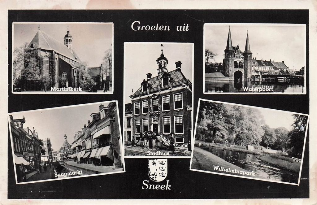703-382-003 Sneek, Verzenden, Voor 1920, Friesland