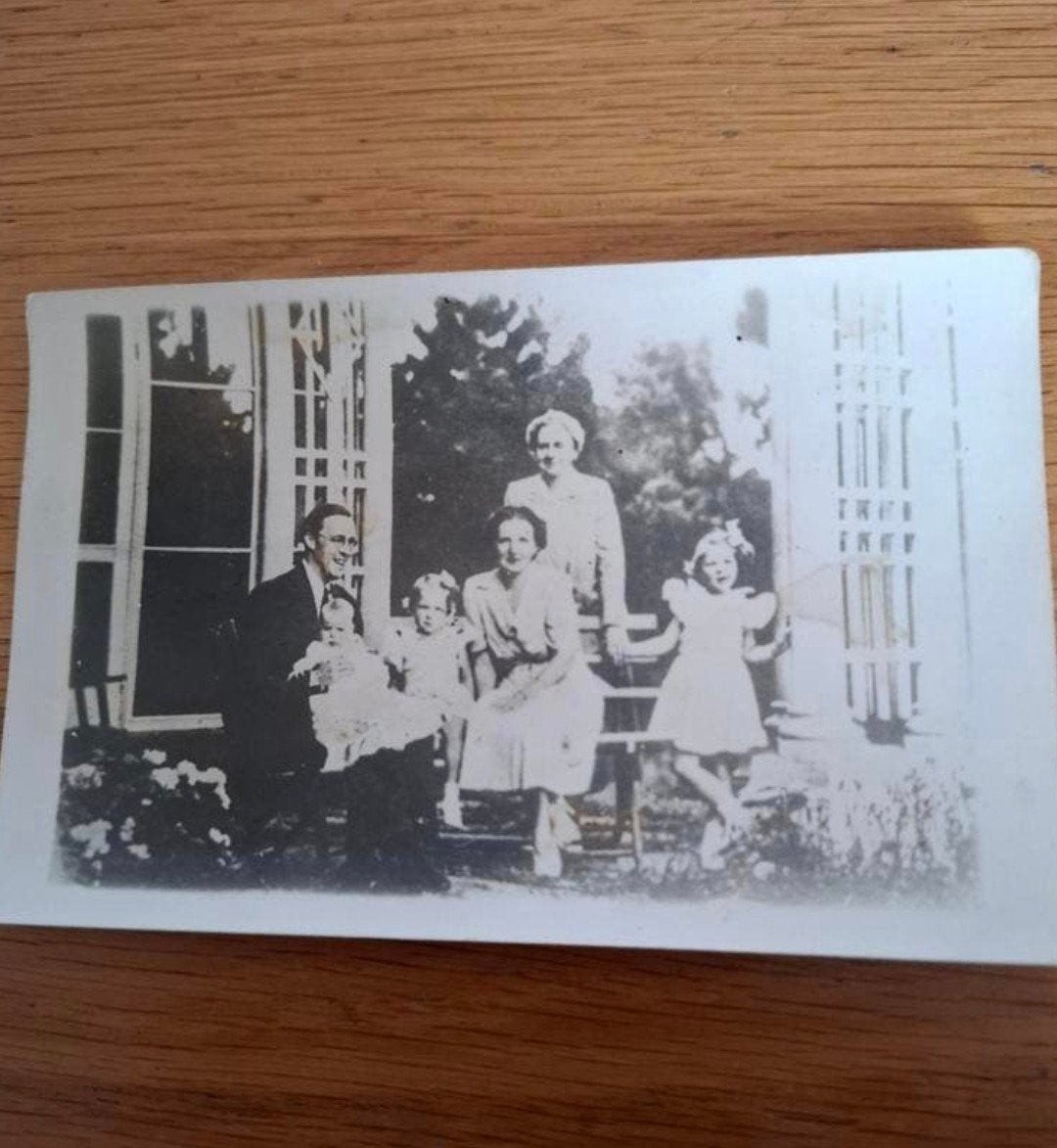 Historische foto Koninklijke Familie in ballingschap 1943, Ophalen of Verzenden, 1940 tot 1960, Ongelopen