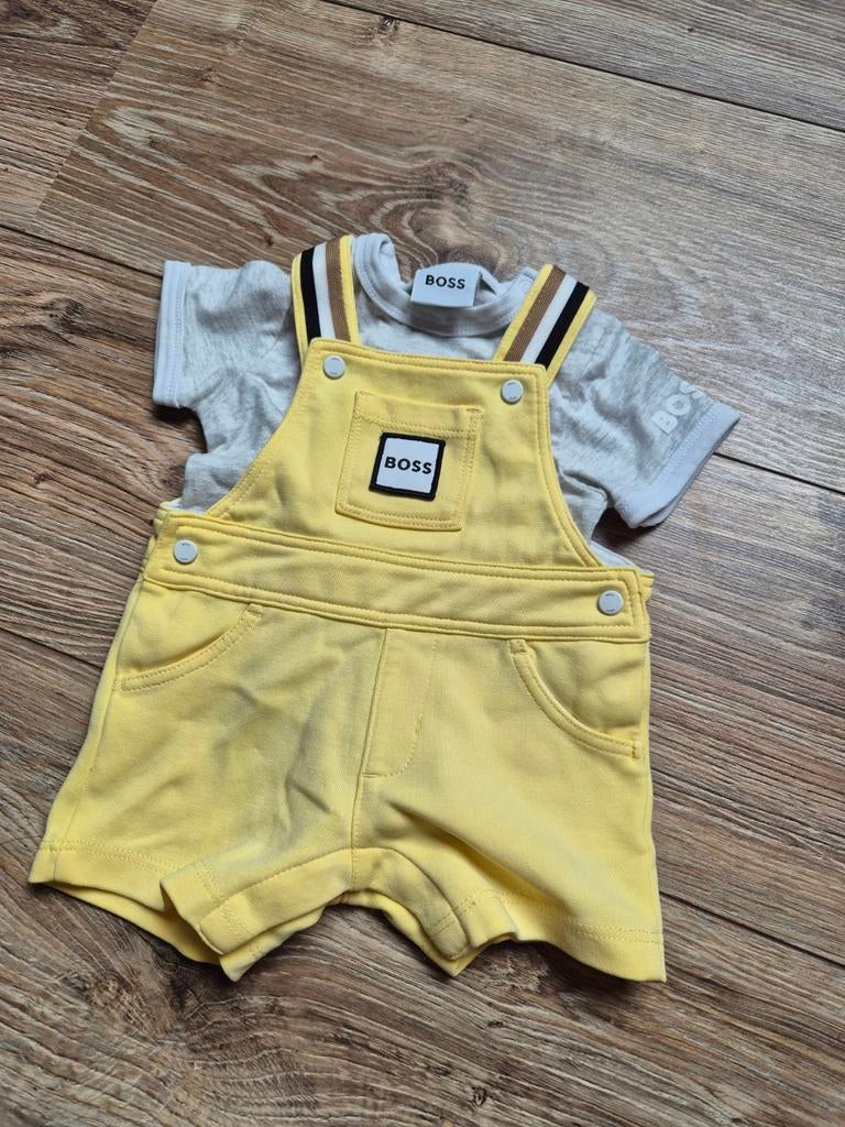 Hugo boss tuinbroekje maatje 50/56 nieuw, Kinderen en Baby's, Babykleding | Maat 50, Nieuw, Ophalen of Verzenden, Jongetje, Hugo Boss