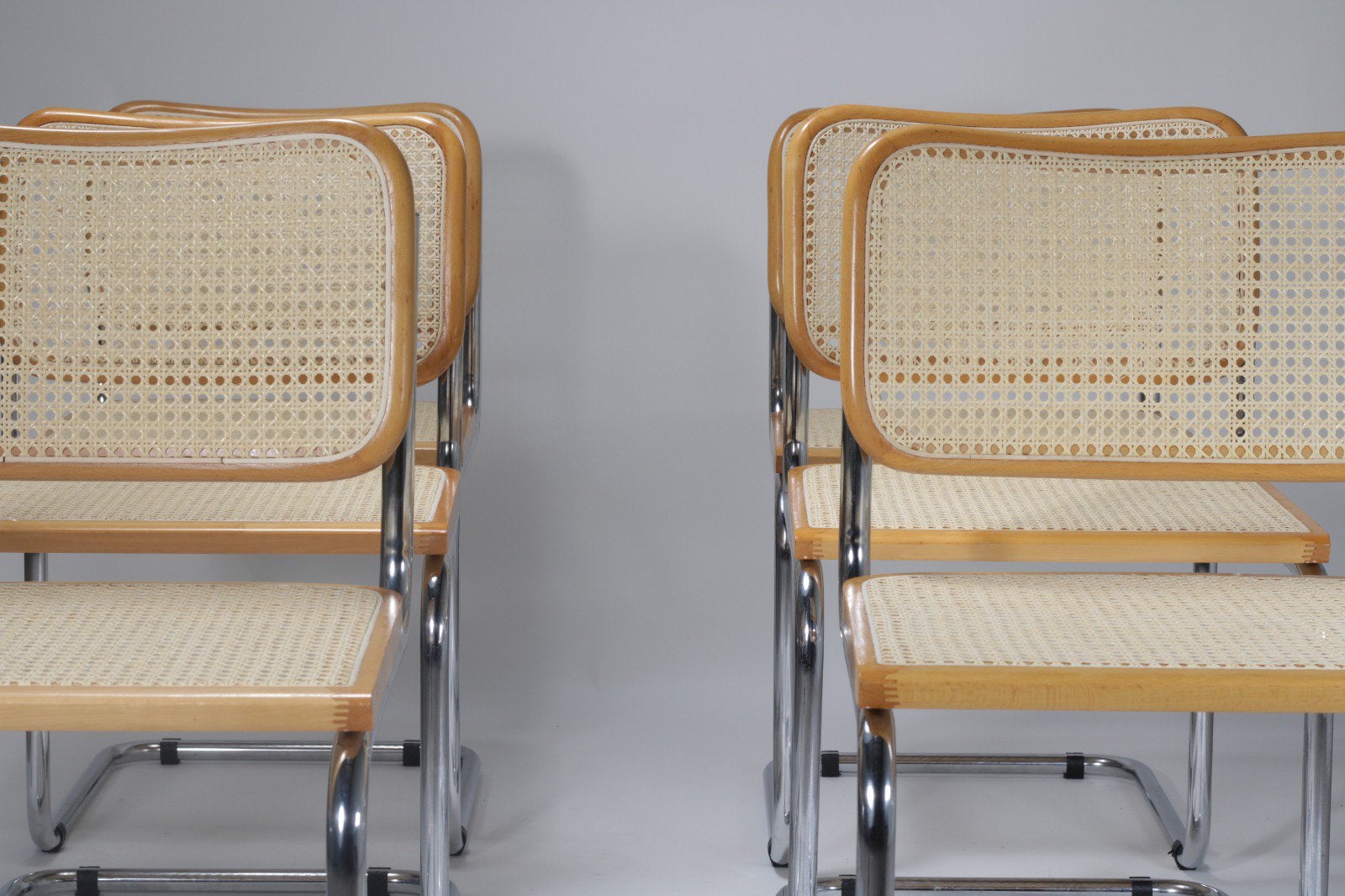 Marcel Breuer stijl - Cesca, Huis en Inrichting, Stoelen, Marcel Breuer stijl, Ophalen of Verzenden, Zo goed als nieuw, Vijf, Zes of meer stoelen