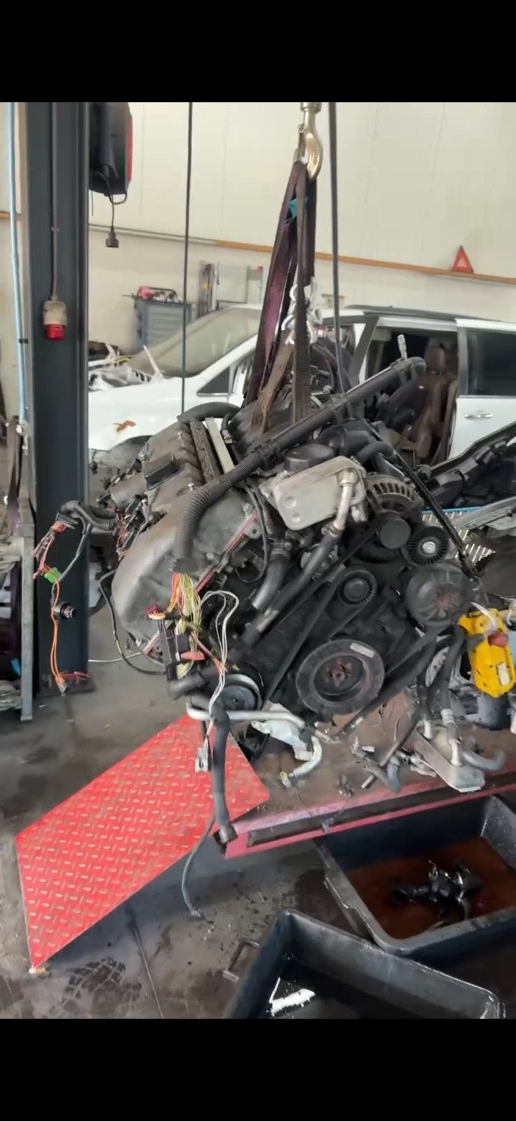 motor bmw n52b25a (zie beschrijving), Ophalen, Gebruikt, BMW