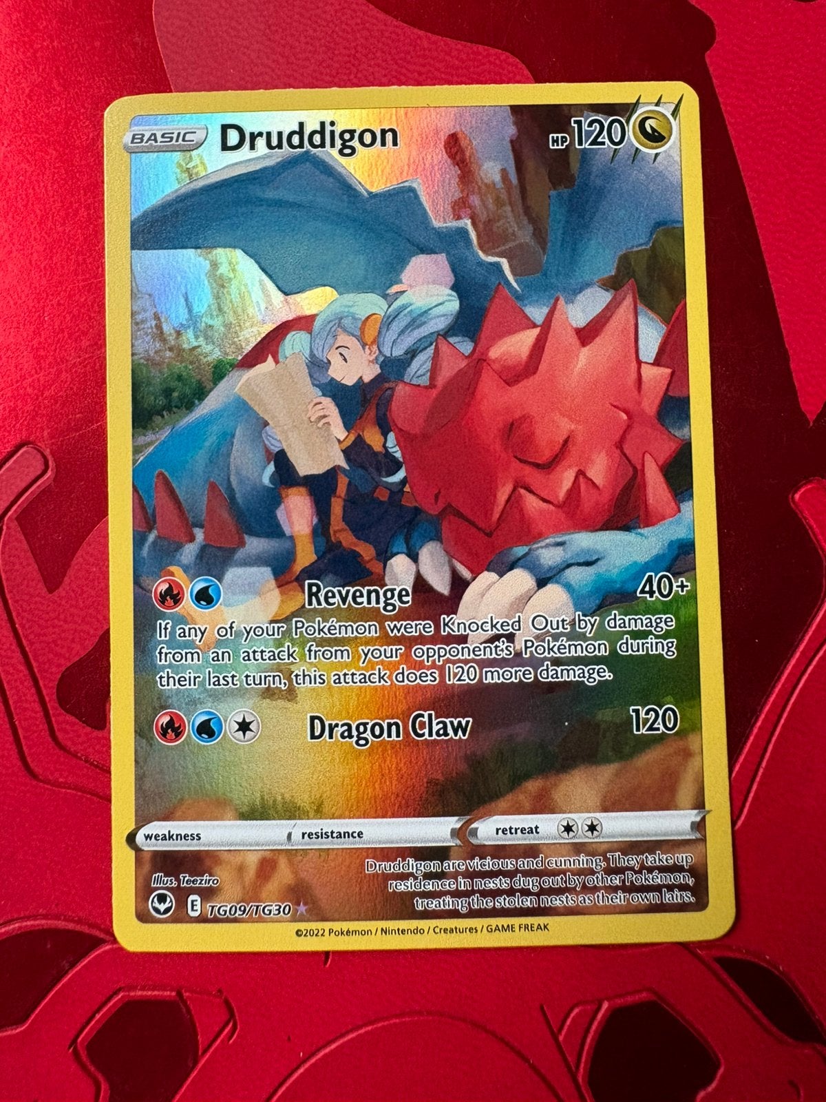 Druddigon - TG09/TG30, Ophalen of Verzenden, Zo goed als nieuw