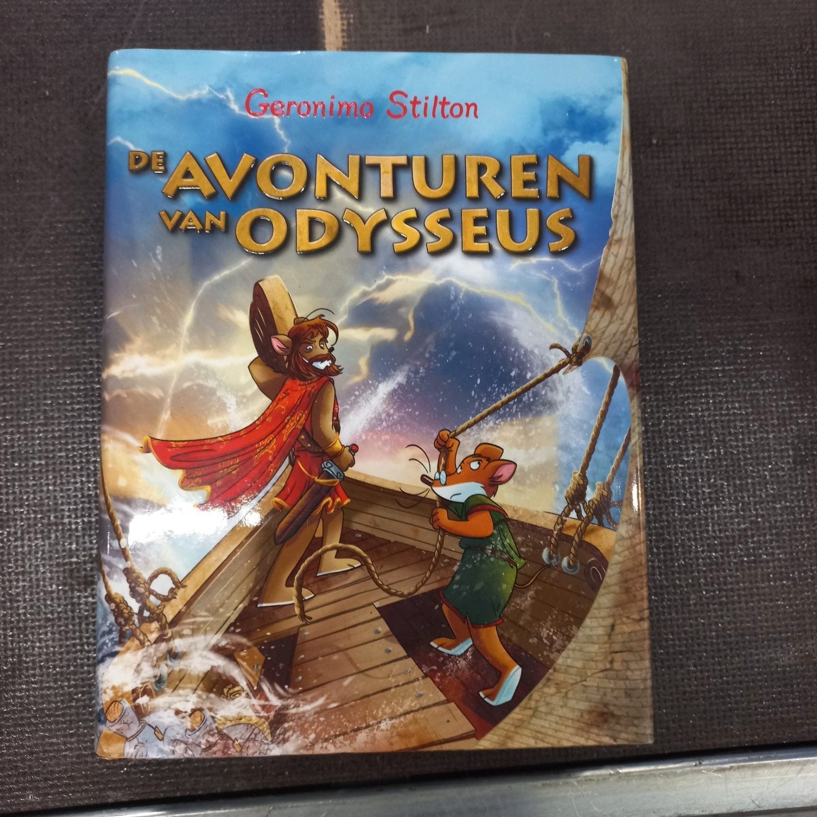 Geronimo Stilton - De Avonturen van Odysseus, Ophalen, Zo goed als nieuw, Geronimo Stilton, Fictie