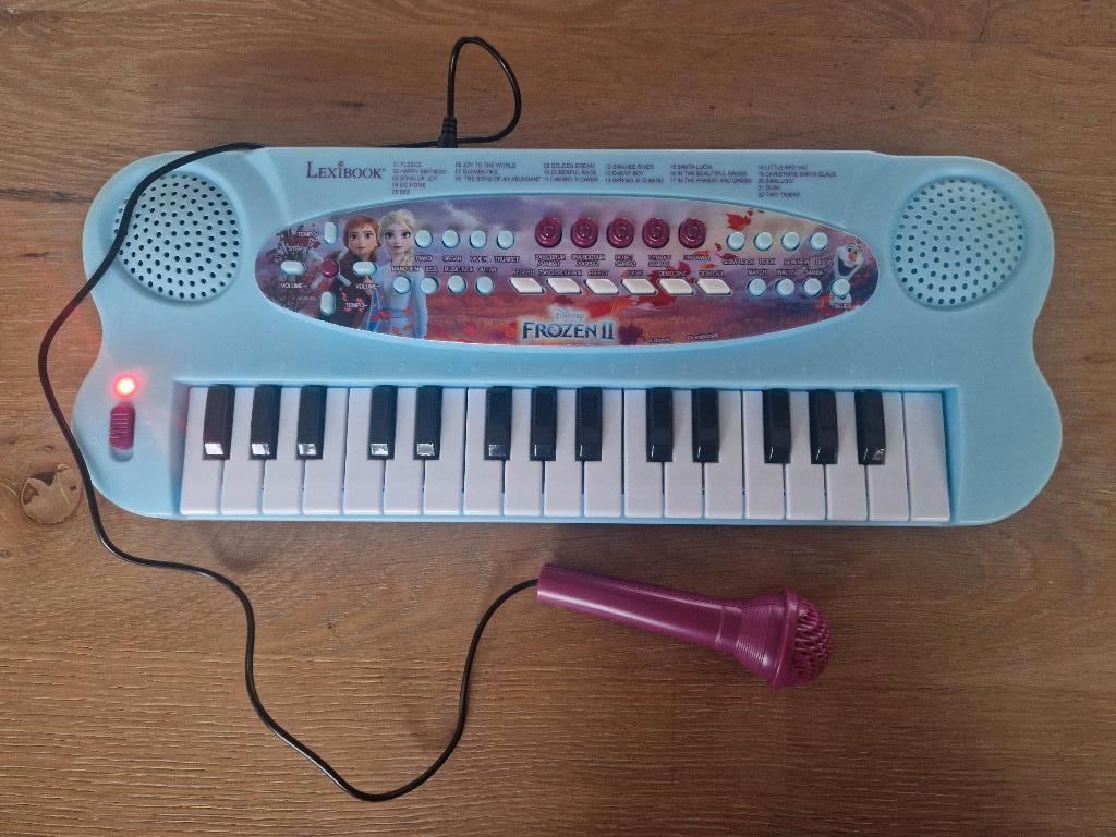 Lexibook keyboard frozen, Ophalen, Zo goed als nieuw, Elektronica, Met geluid