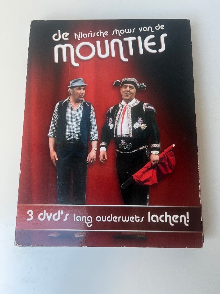 De hilarische shows van de Mounties, Cd's en Dvd's, Dvd's | Cabaret en Sketches, Alle leeftijden, Ophalen of Verzenden, Zo goed als nieuw