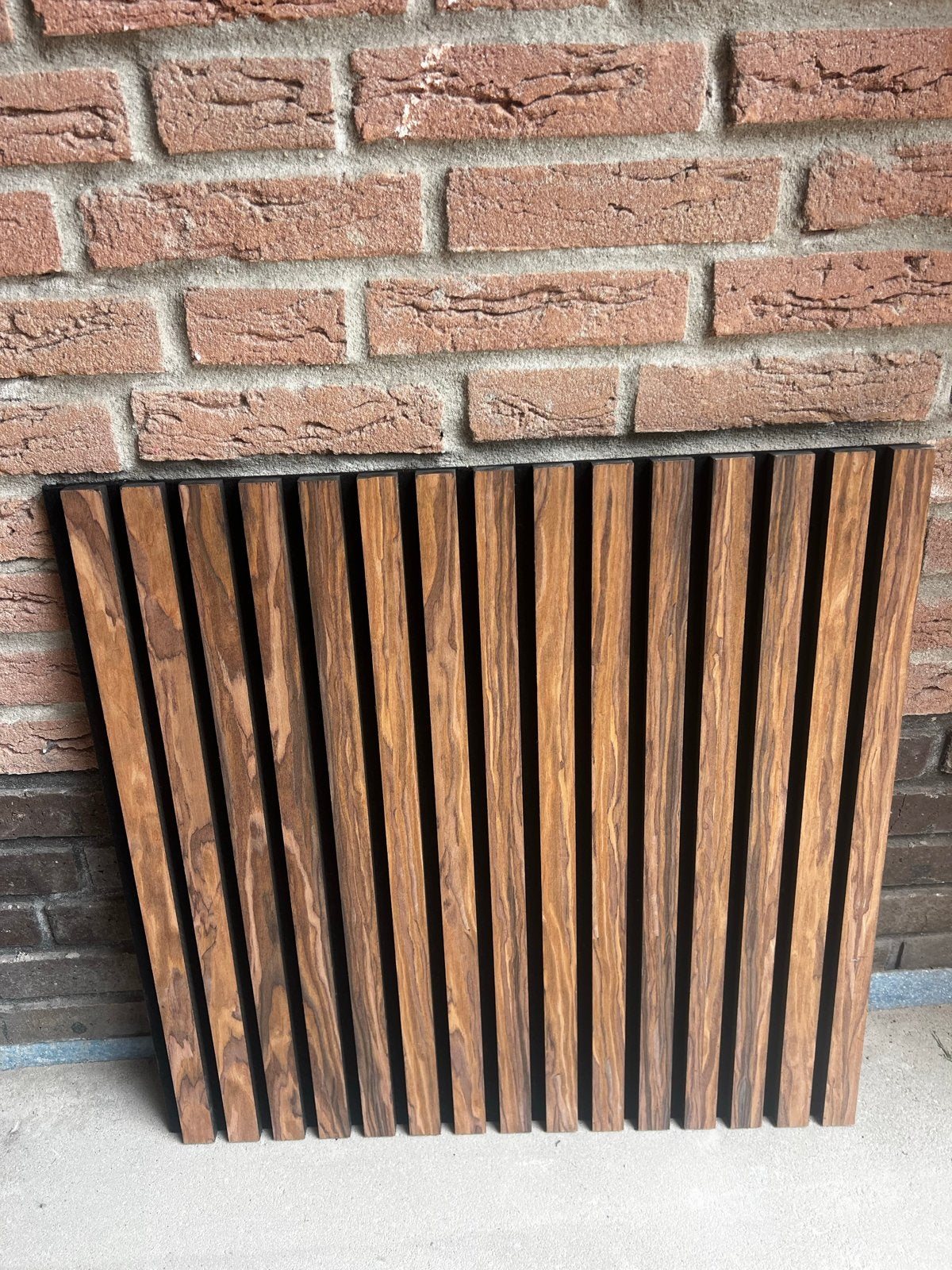 Akoestische panelen in 2 kleuren, Ophalen, Hout, Meerkleurig, Zo goed als nieuw