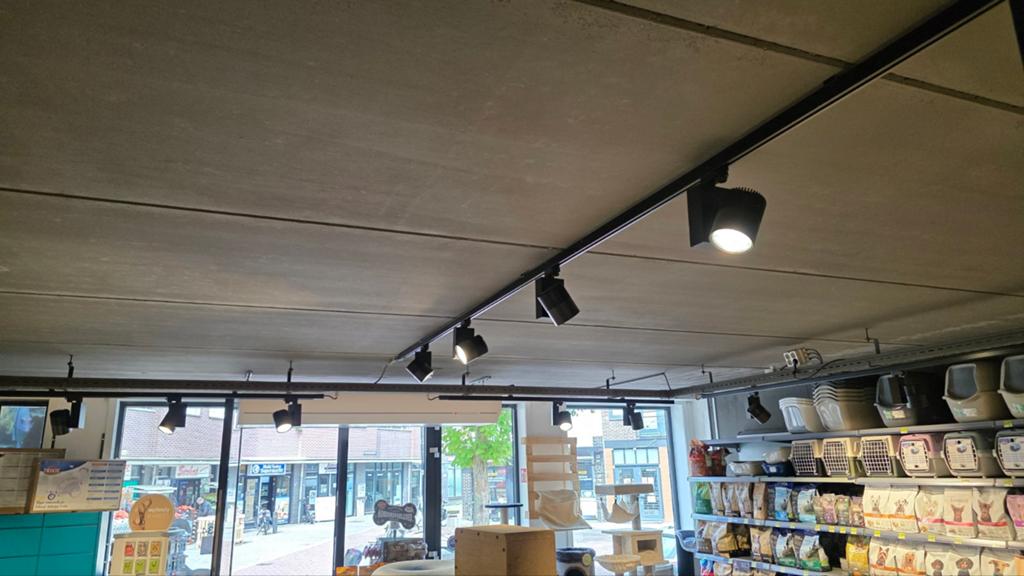 Lichtrail led spots, Ophalen