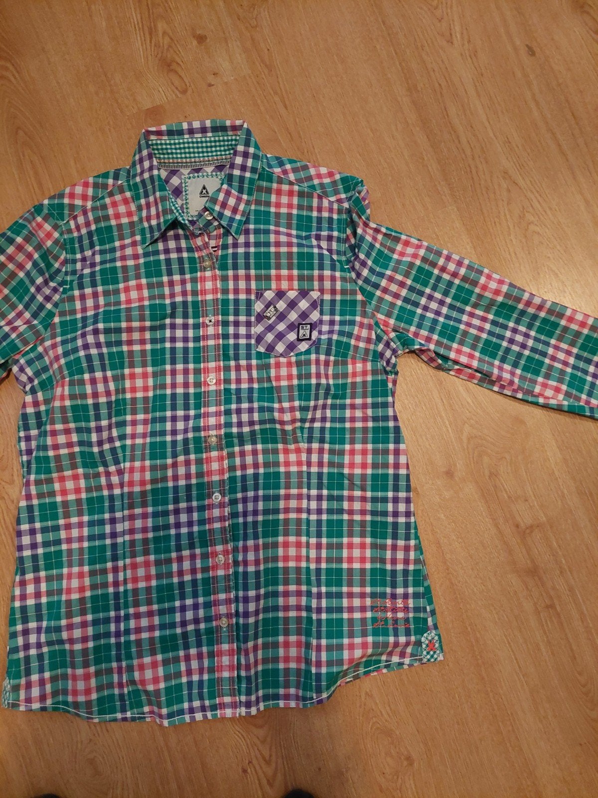 Geruite blouse met lange mouwen, Kleding | Dames, Maat 38/40 (M), Gaastra, Meerkleurig, Ophalen of Verzenden