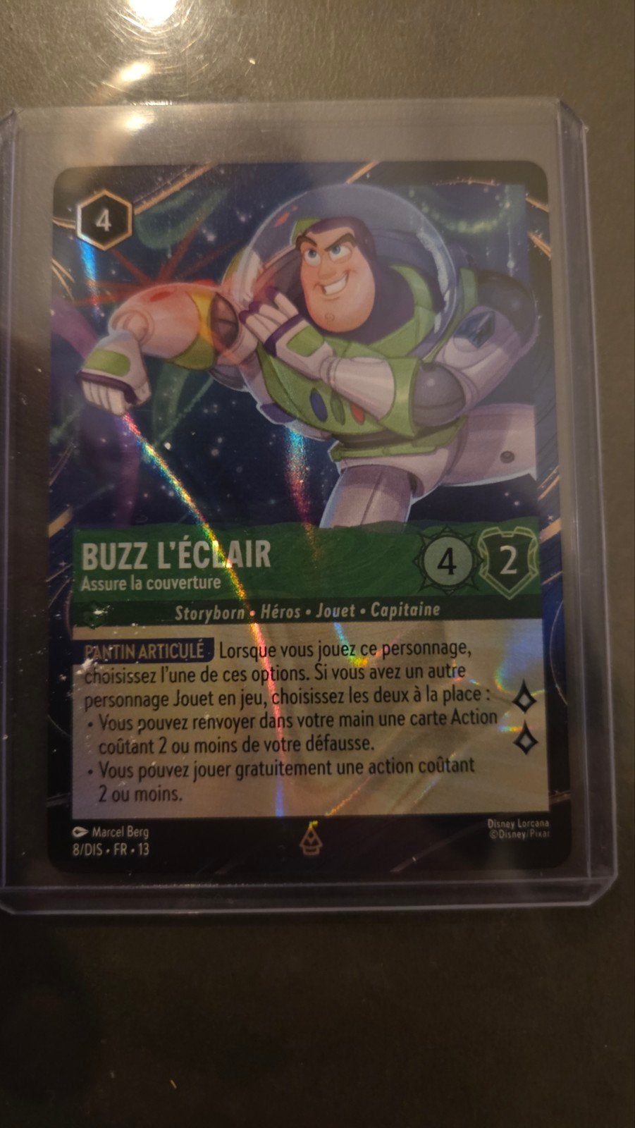 Disney Lorcana Buzz Lightyear - Disneyland Parijs, Verzenden, Nieuw