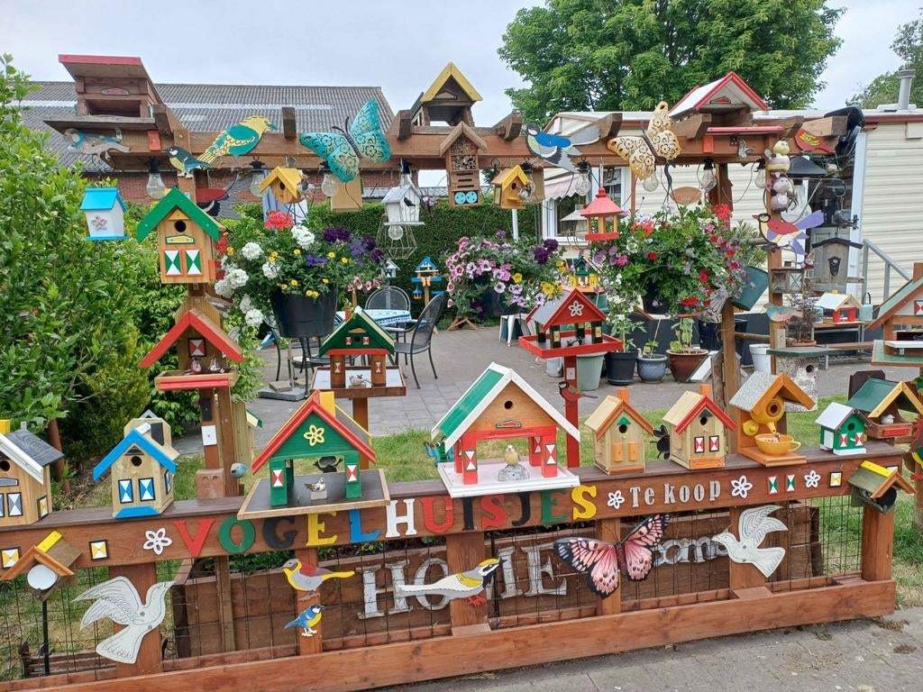 Allerhande soorten Vogelhuisjes & Egelhuisjes [ zie foto's ], Ophalen, Nieuw