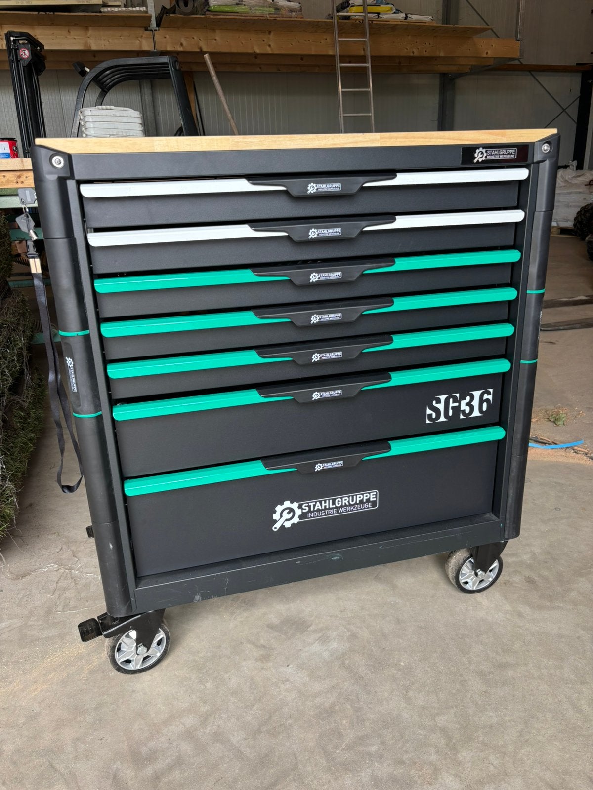 Stahlgruppe sg36 gereedsschapswagen, Ophalen, Gevuld, Nieuw