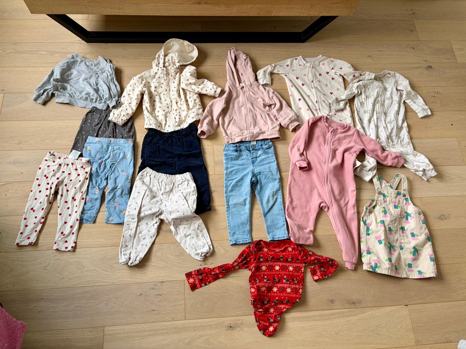 Bundel meisjeskleding 68cm - HEMA / H&M, Verzenden, Zo goed als nieuw