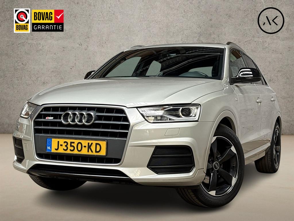 Audi Q3 1.4 TFSI S-Line Sport 150Pk Automaat (PANORAMADAK, 2, Auto's, Audi, 12 maanden, 1380 kg, 4 cilinders, Leder en Stof