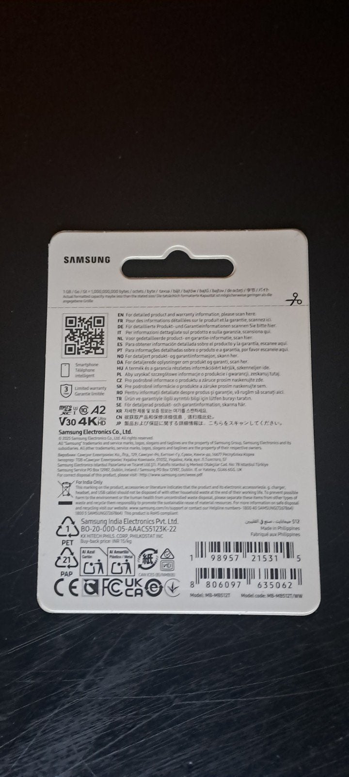 Foto 4 van Samsung MicroSDXC UHS-I Card T7 512GB - Nieuw & Geseald