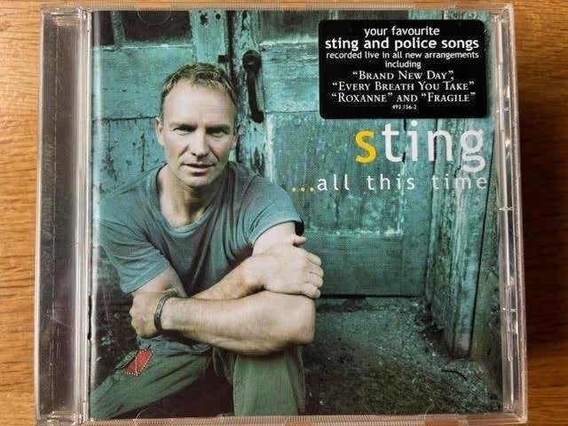 Sting - All This Time CD (Live Album), Cd's en Dvd's, Ophalen of Verzenden, Zo goed als nieuw, Live-album, Poprock
