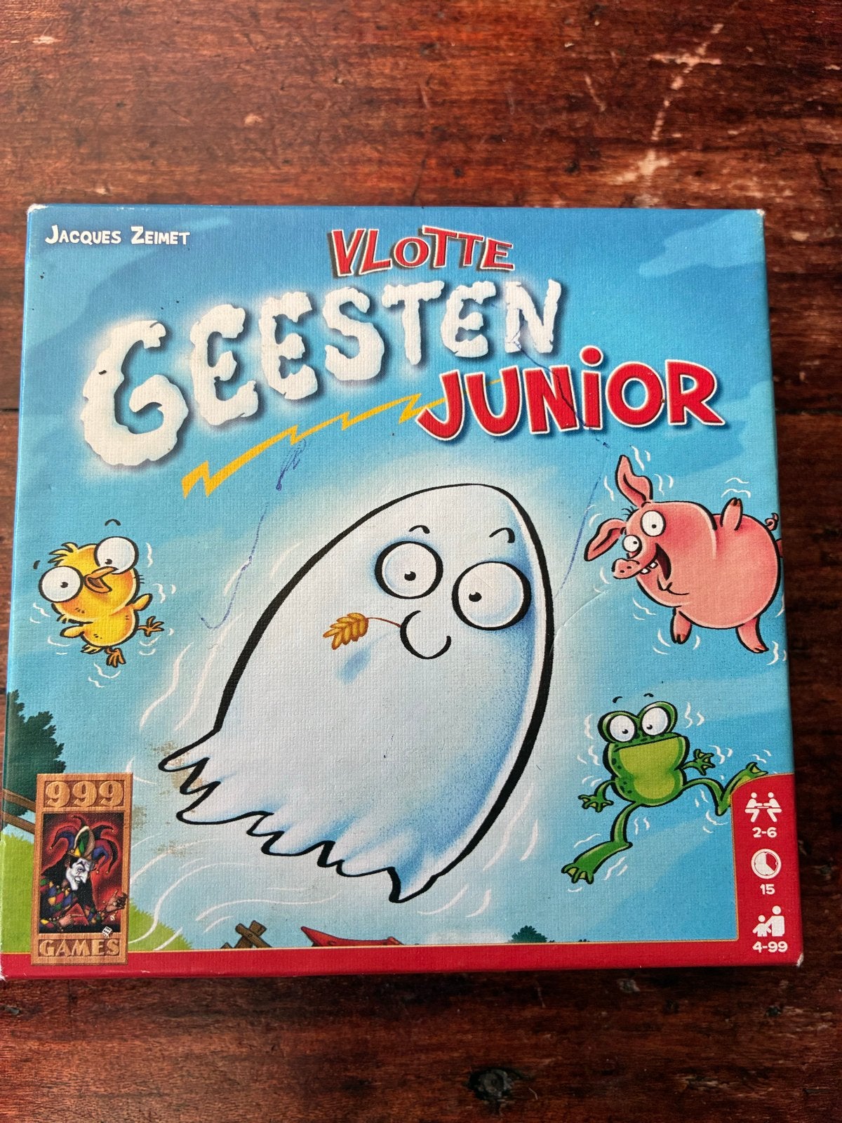 Vlotte Geesten Junior - Leuk en snel gezelschapsspel, Vijf spelers of meer, Ophalen, Zo goed als nieuw