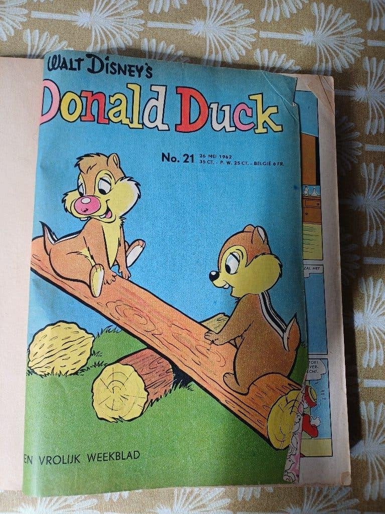 Donald Duck weekblad bundel 1962; Nos 21 t/m 31 (mei- aug), Gelezen, Walt Disney's, Complete serie of reeks, Ophalen of Verzenden