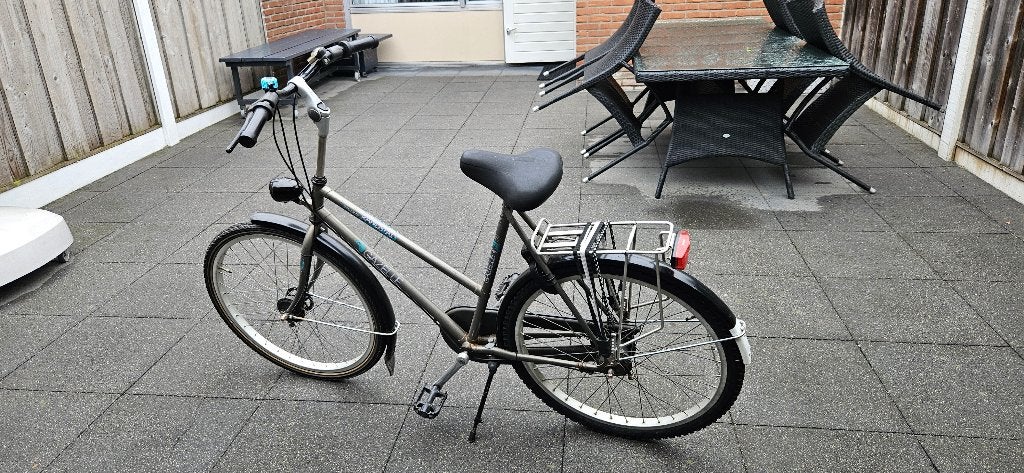 Damesfiets, Fietsen en Brommers, Fietsen | Dames | Damesfietsen, Gebruikt, Versnellingen, 56 cm of meer, Ophalen