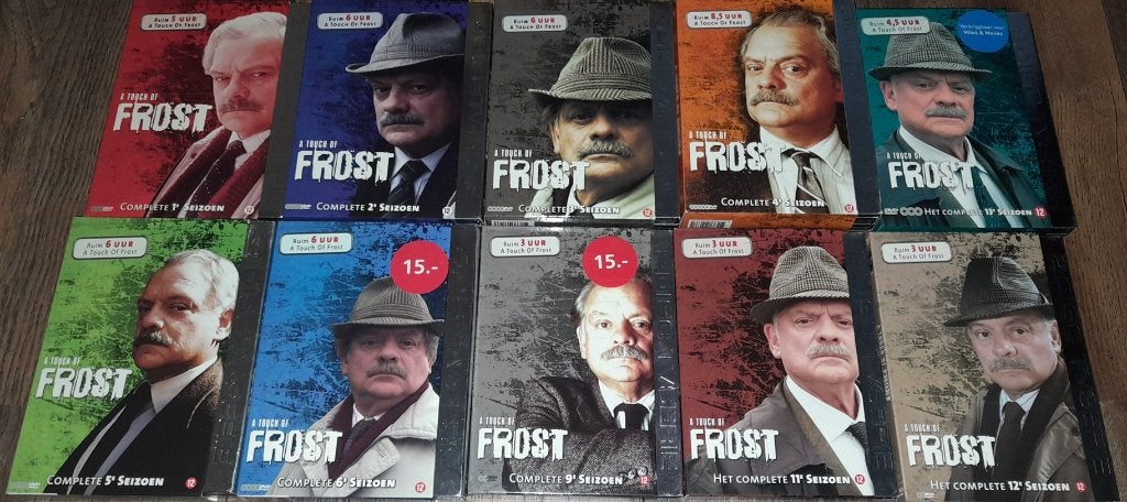 A touch of Frost - 10 seizoenen, Engels, Verzenden, Nederlands, Zo goed als nieuw
