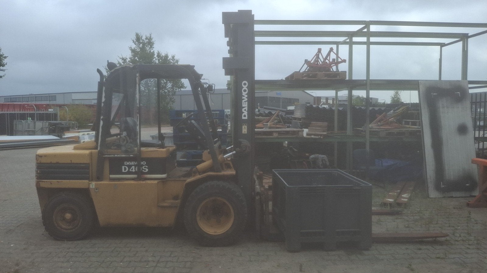 Daewoo D40S Diesel Heftruck - Robuust en Betrouwbaar, Diesel, Daewoo, Heftruck, Ophalen of Verzenden