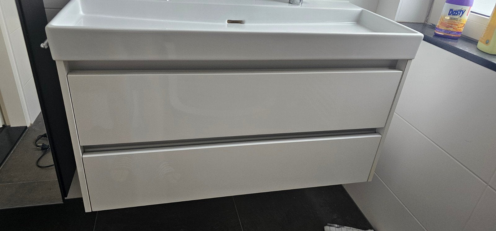 badkamer meubel, Huis en Inrichting, Badkamer | Badkamermeubels, Ophalen, (Half)hoge kast, 50 tot 100 cm, Zo goed als nieuw