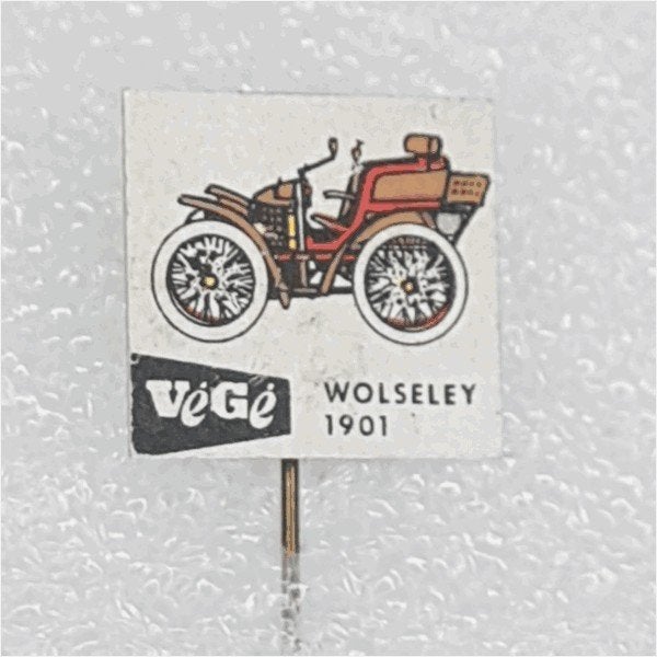 SP0401 Speldje VeGe Wolseley 1901, Ophalen of Verzenden, Gebruikt, Overige onderwerpen