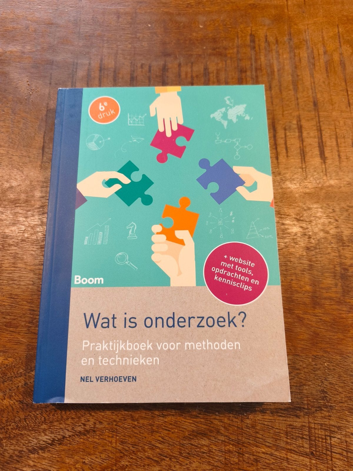 Wat is onderzoek? Praktijkboek methoden en technieken, Boeken, Zo goed als nieuw, Nel Verhoeven, Gamma, HBO