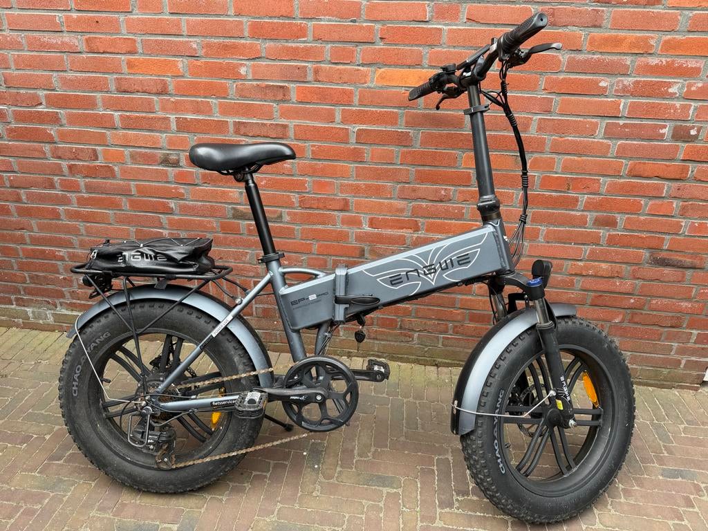 Engwe EP-2 Pro Fatbike - Opvouwbare E-bike, Fietsen en Brommers, Elektrische fietsen, Zo goed als nieuw, Minder dan 47 cm, 50 km per accu of meer