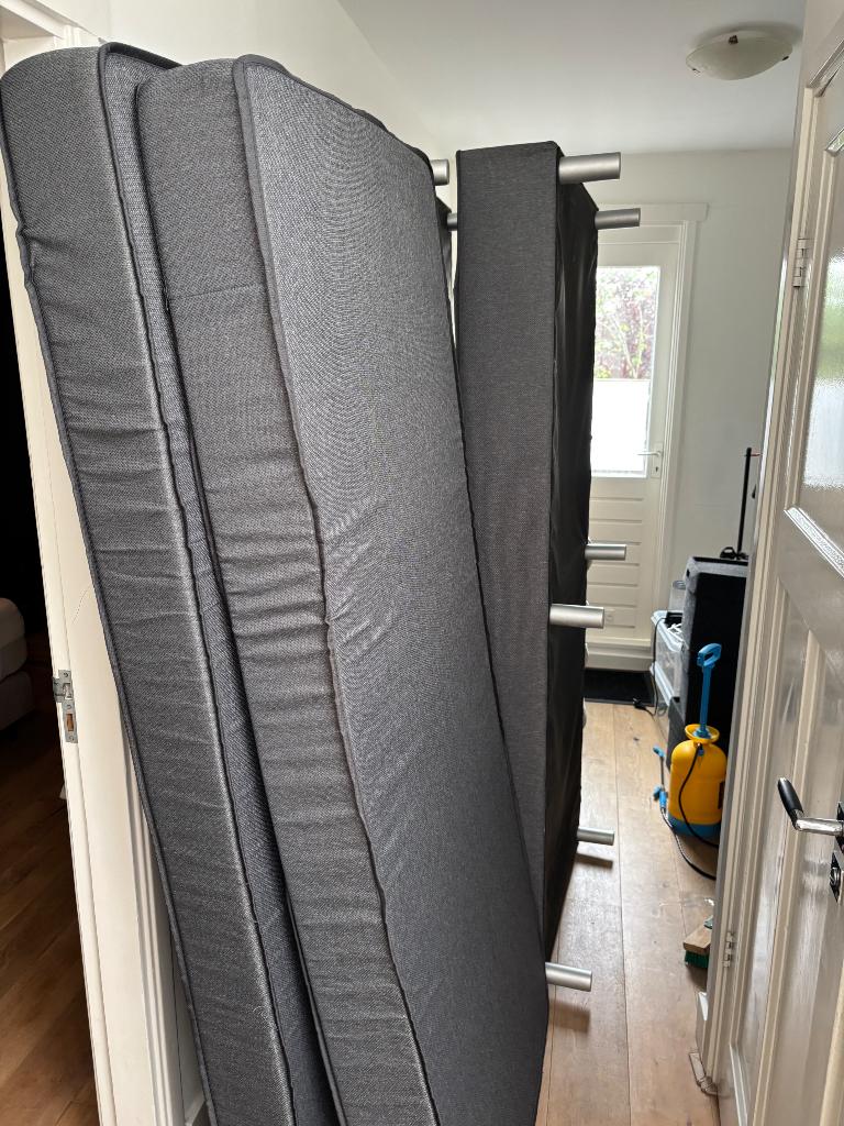 Boxspring, Ophalen, Gebruikt, Tweepersoons, 200 cm