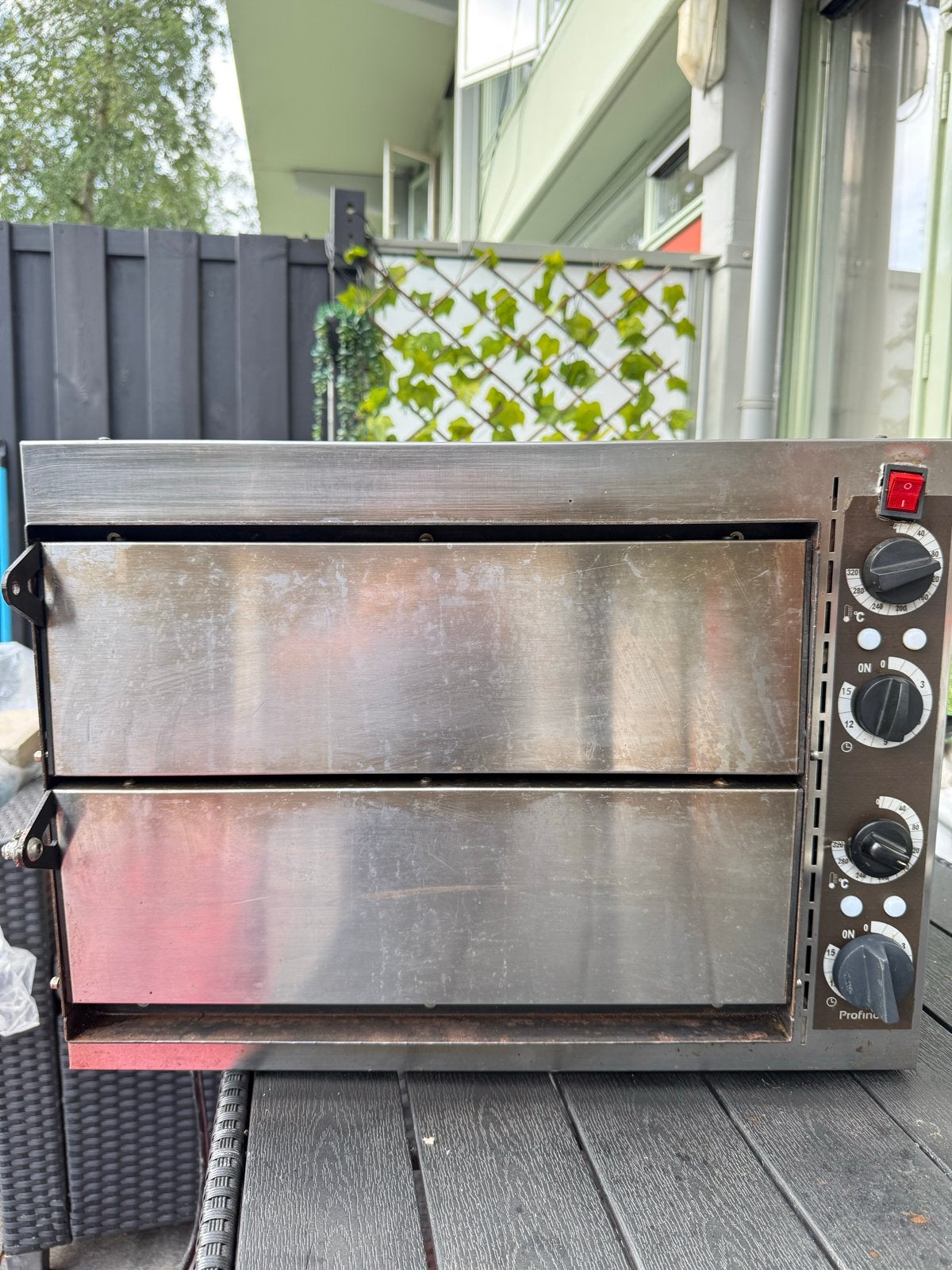 Prismafood Basic 2/40 Professionele Pizzaove – 2 Etages 230V, Ophalen, Gebruikt, 60 cm of meer