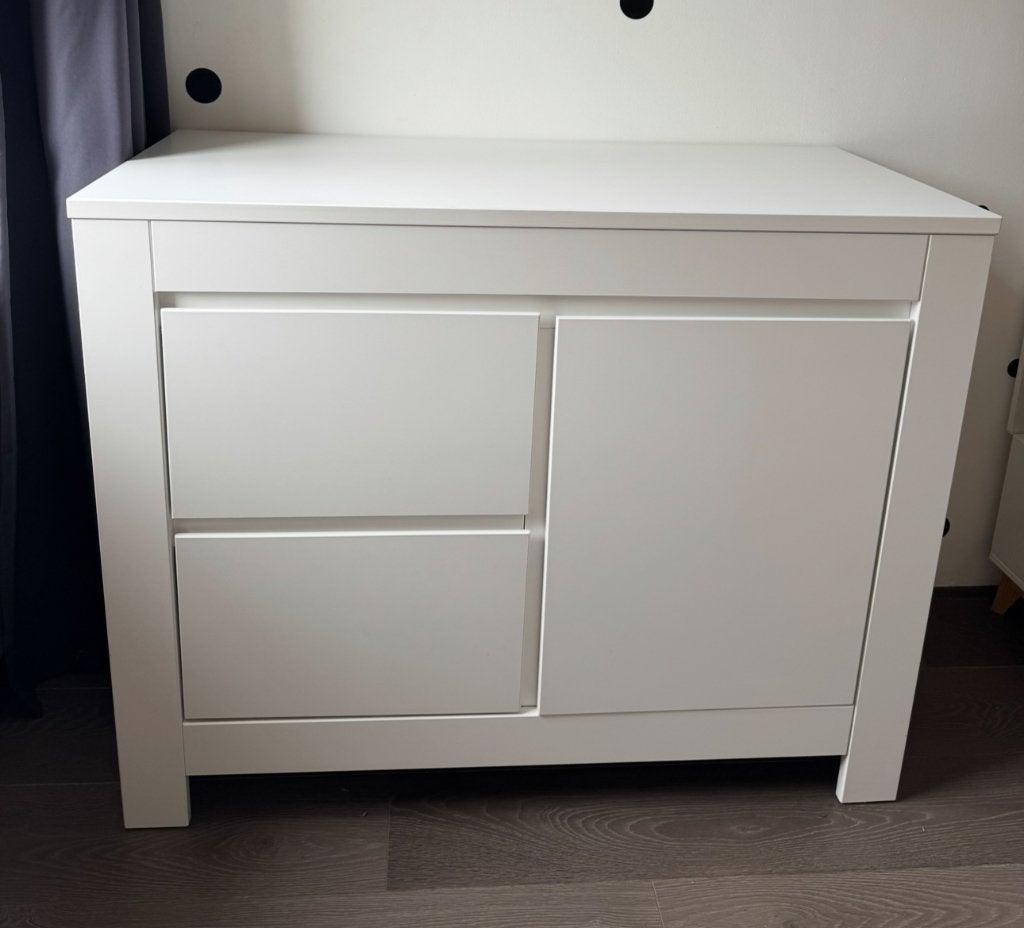 Bopita commode wit, Ophalen, Gebruikt, 50 tot 70 cm, 100 cm of meer