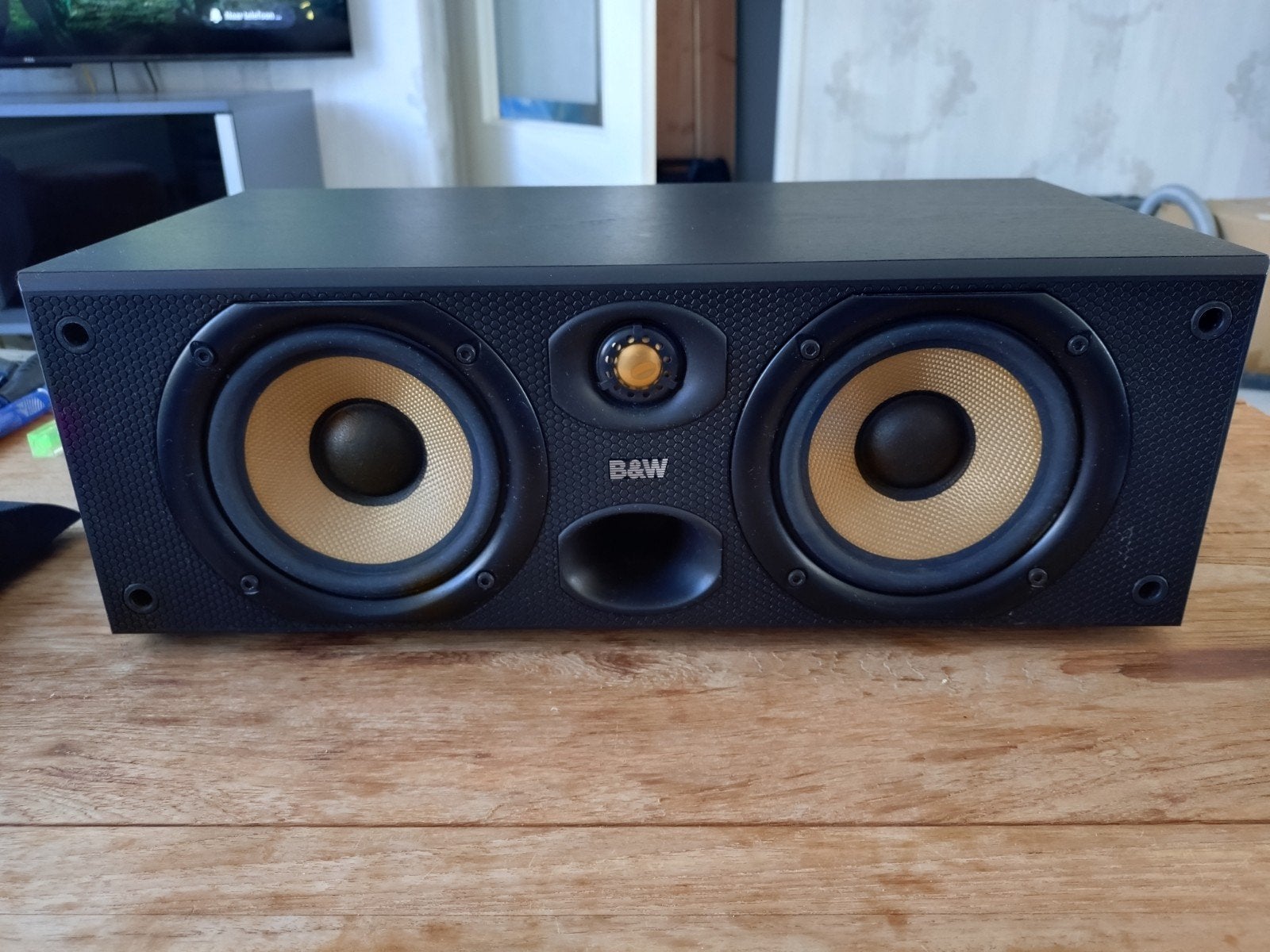 B&W CC6 Center Speaker - 120W Max Vermogen Bowen & Wilkins, Ophalen, Gebruikt, 60 tot 120 watt, Bowers & Wilkins (B&W)
