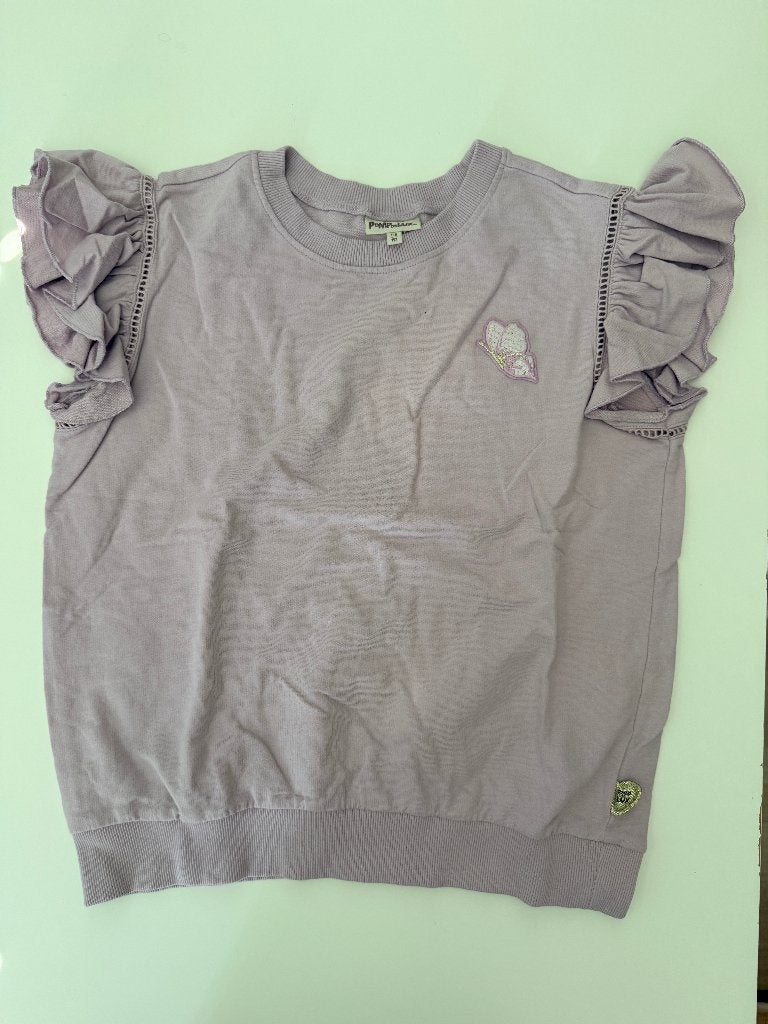PompdeLux meisjes shirt km maat 146-152, Meisje, Ophalen of Verzenden, Zo goed als nieuw, Shirt of Longsleeve