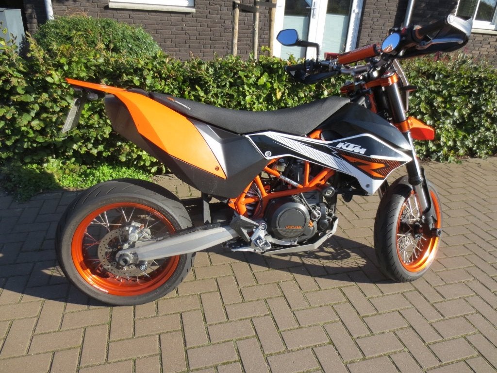 KTM Supermotor SMC 690 supersnel 49KW Ewijk, 6 versnellingen, Gebruikt, 690 cc, Ophalen