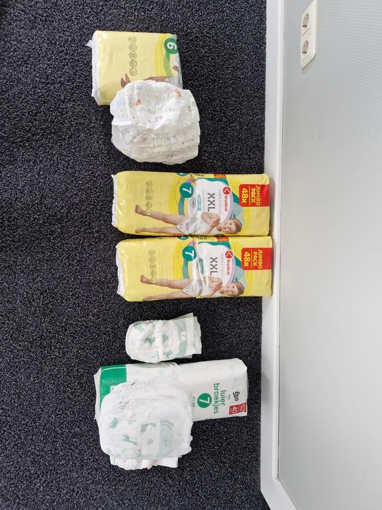 Kruidvat en Etos luiers en luierbroekjes maat 6 en 7, Ophalen of Verzenden, Nieuw