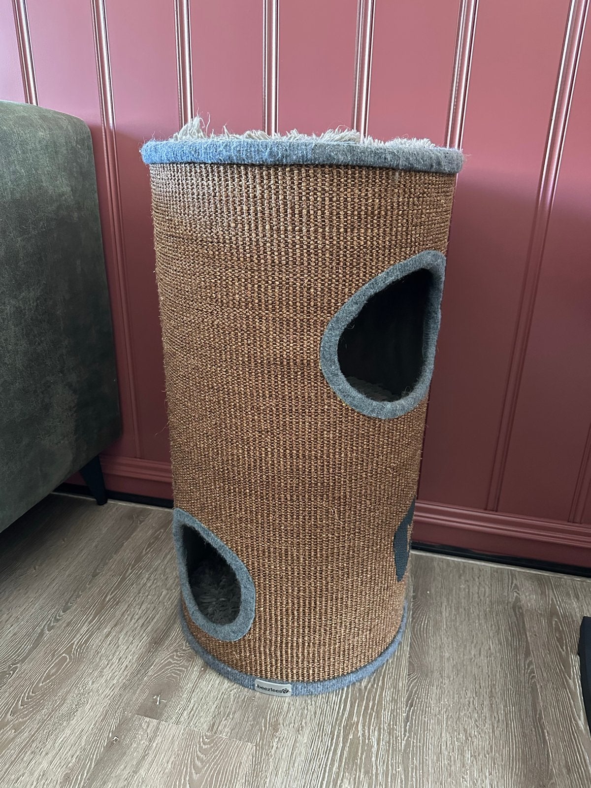 Krabpaal Beeztees 75cm hoog, Dieren en Toebehoren, Ophalen, Zo goed als nieuw, Krabpaal
