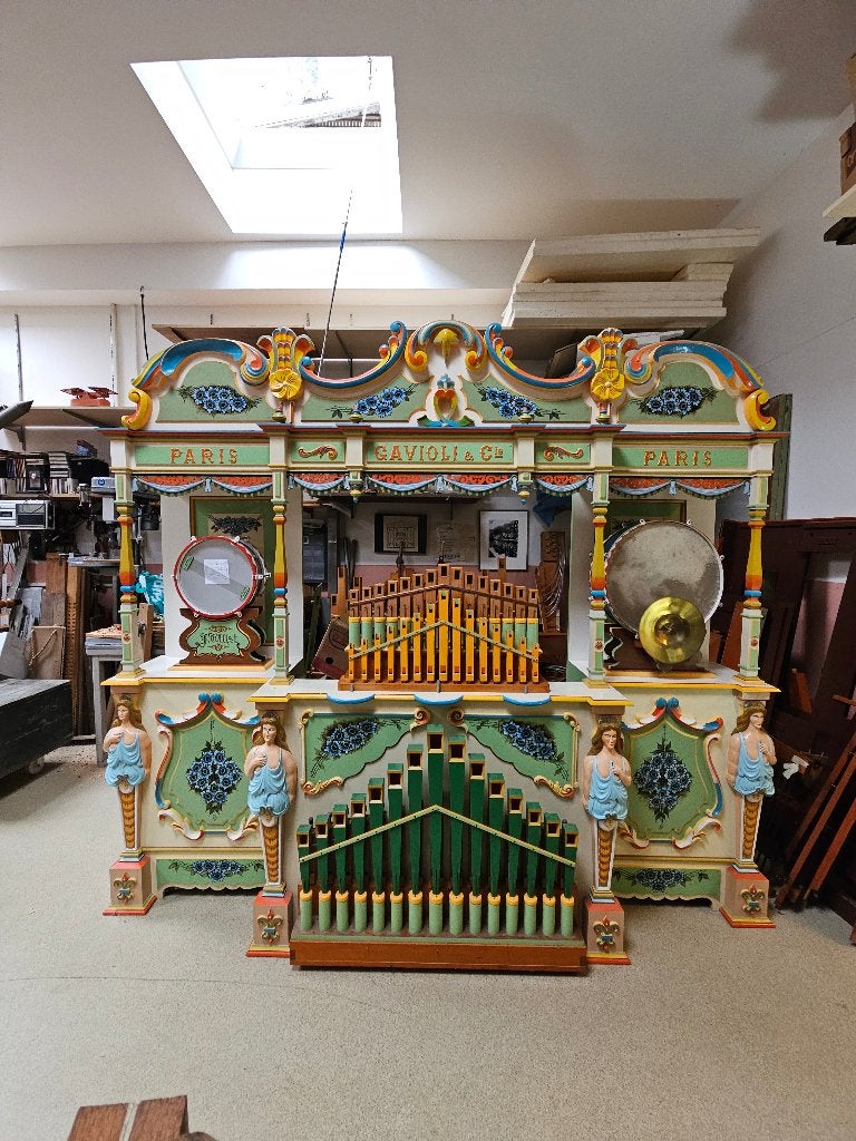 Gedemonteerd, Jan Wust orgel - Kavel 100 - Veiling 26 Sept, Ophalen