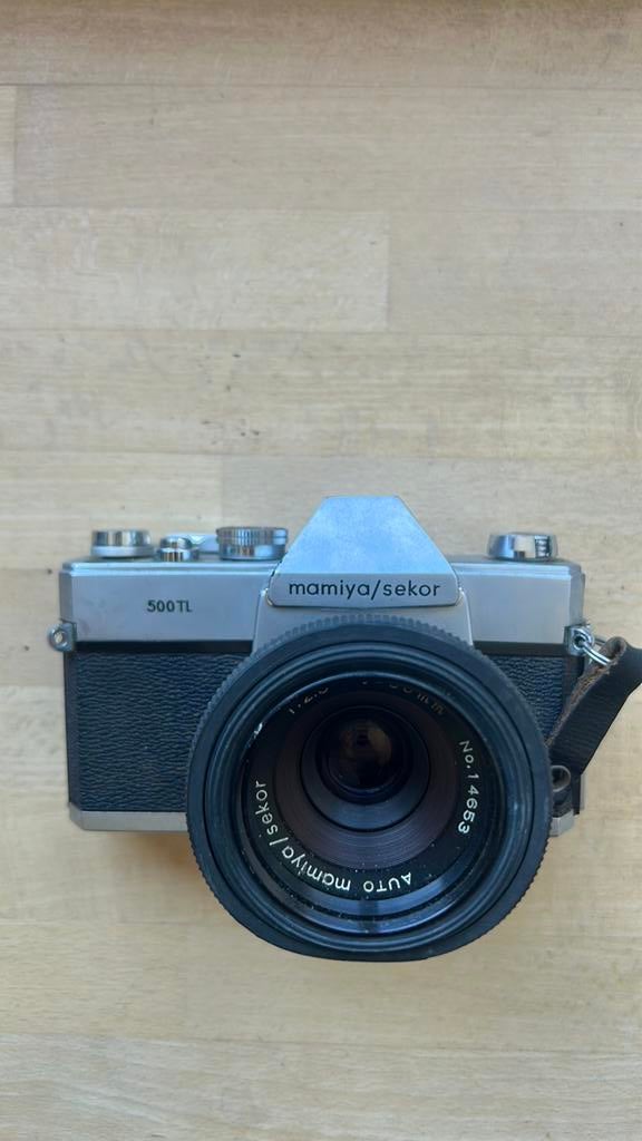 Mamiya 500TL, Ophalen of Verzenden, Gebruikt, Spiegelreflex, Overige Merken