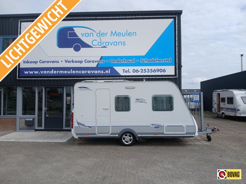Caravelair Ambiance Style 400 lichtgewicht., Bedrijf, Treinzit, 750 - 1000 kg, Caravelair