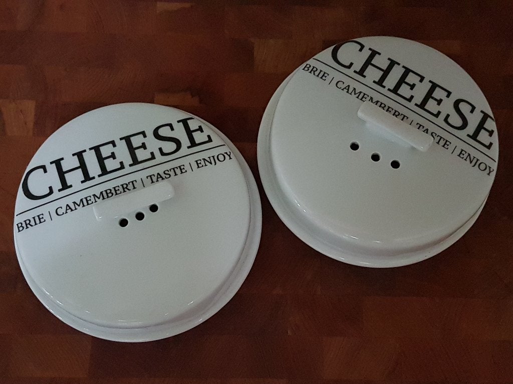 kaasstolp aardewerk camembert cheese, Ophalen of Verzenden