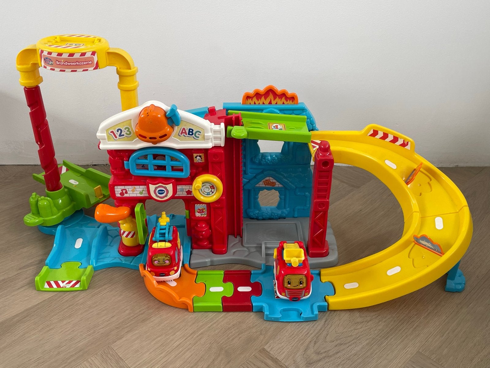 VTech Toet Toet Auto's Brandweerkazerne Speelset, Ophalen of Verzenden, Zo goed als nieuw