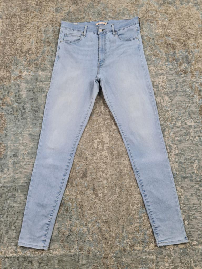 Levi’s mile High-rise super skinny W32 L32 Dames Tulsi3232, Blauw, Ophalen of Verzenden, W30 - W32 (confectie 38/40), Gedragen