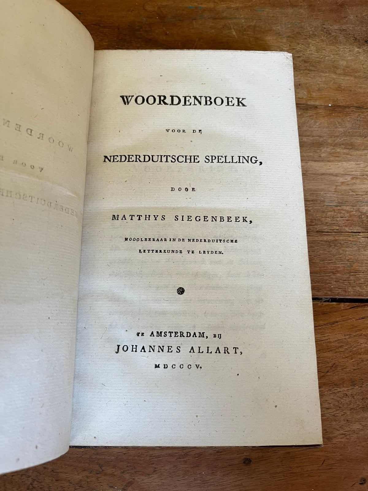 Antiek woordenboek NL 1836, Antiek en Kunst, Ophalen of Verzenden