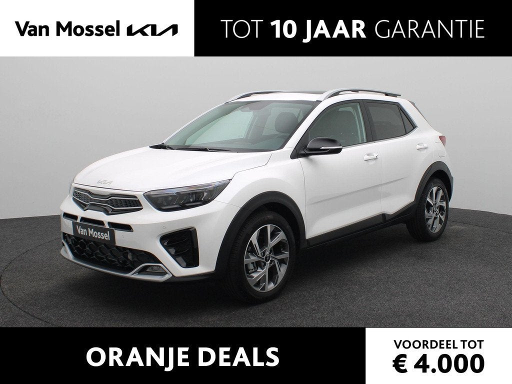 Kia Stonic 1.0 T-GDi MHEV GT-PlusLine | Dodehoek sensor | St, Auto's, Kia, Voorwielaandrijving, 101 pk, Euro 6, Leder en Stof