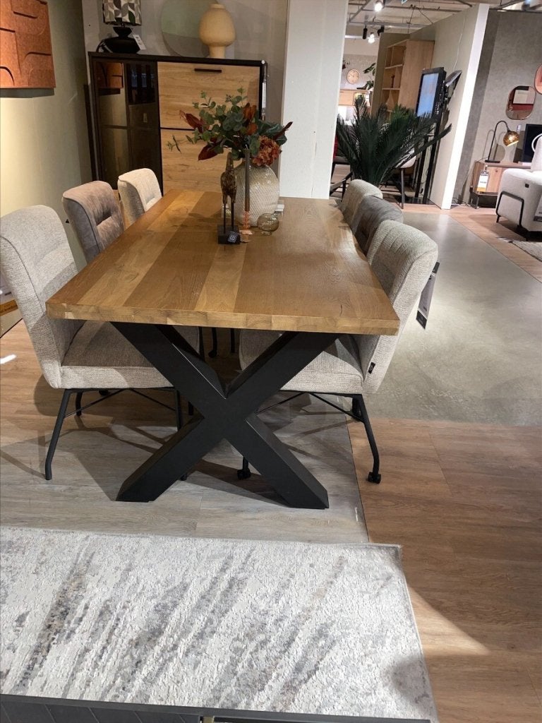 Metalo Eettafel 200x100 - Henders & Hazel, Niet ingevuld, Niet ingevuld, Niet ingevuld
