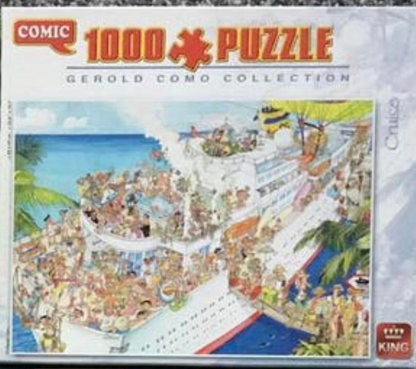 Puzzel van 1000 stukjes, Ophalen of Verzenden, 500 t/m 1500 stukjes, Zo goed als nieuw
