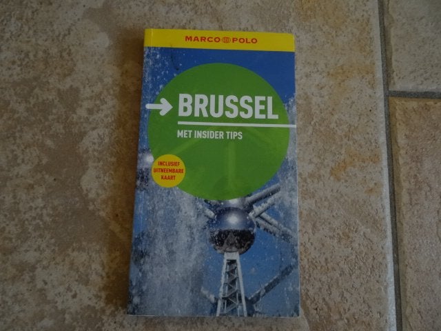 marco polo reisgids Brussel , met de grote plattegrond, Europa, Ophalen of Verzenden, Zo goed als nieuw, Reisgids of -boek