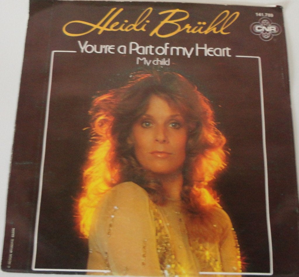 Heidi Bruhl > You're a part of my heart, Ophalen of Verzenden, Gebruikt, 7 inch, Pop