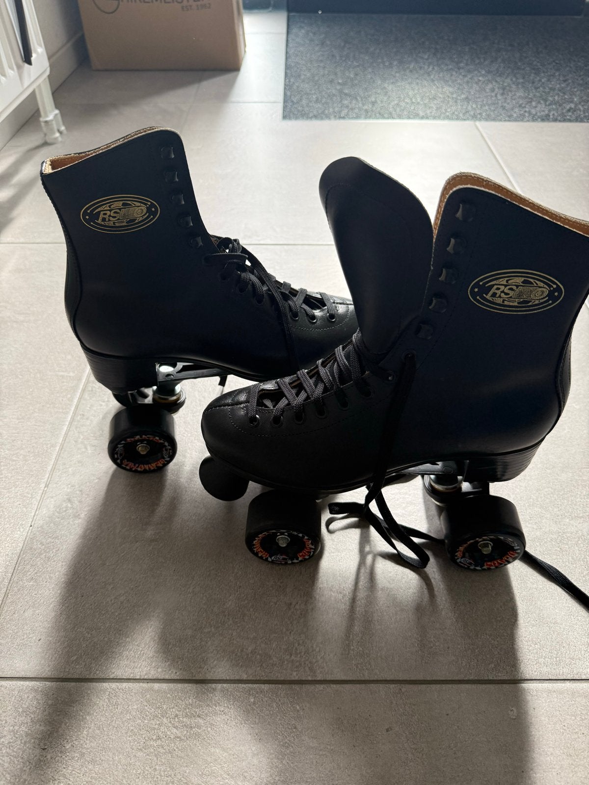 Zwarte RSCO Roller Skates - Maat 39, Ophalen, Zo goed als nieuw, Dames